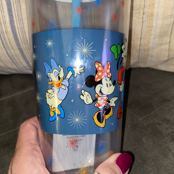 Disney parks reusable cup with straw - Picture 3 of 7